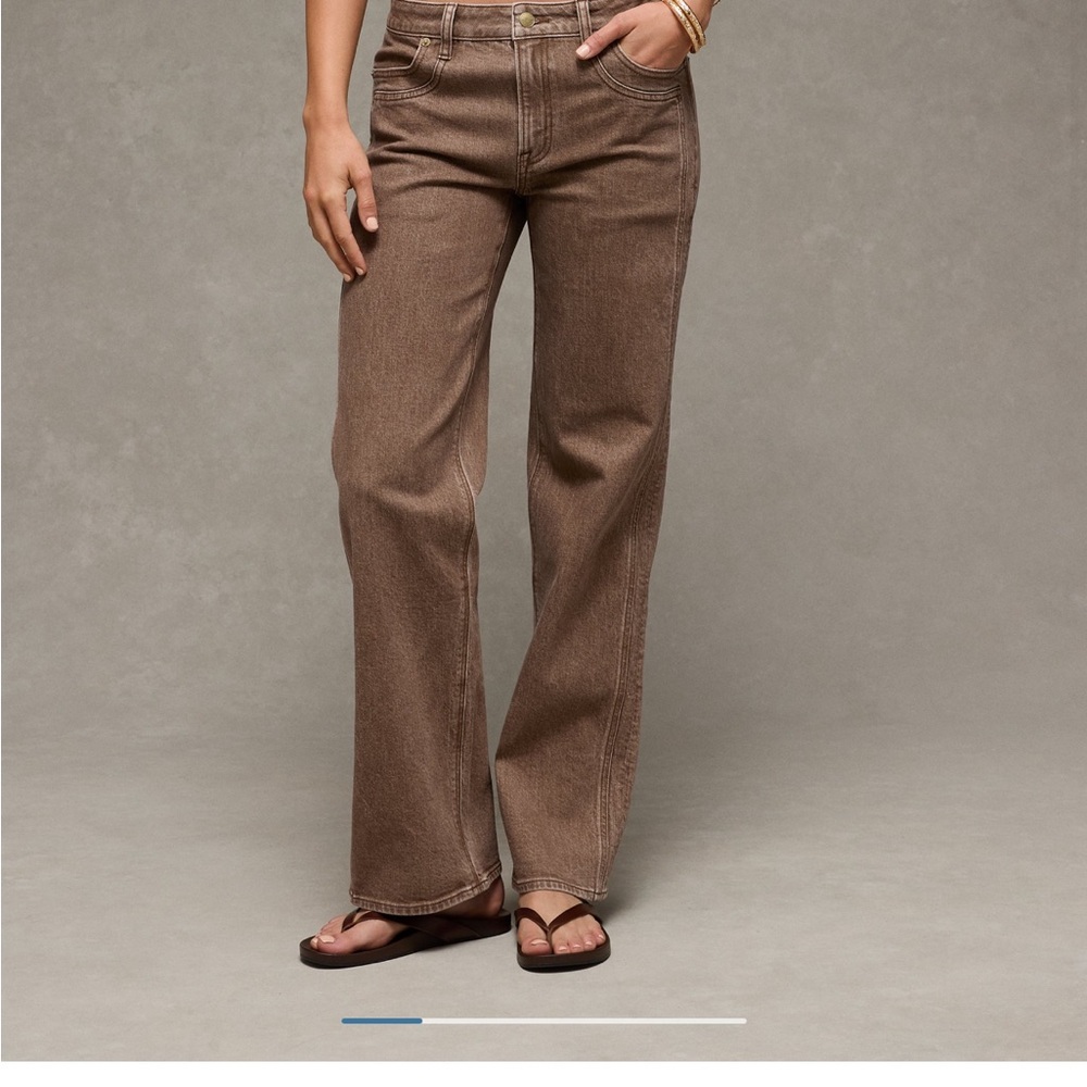 AE Stretch High-Waisted Stovepipe Jean